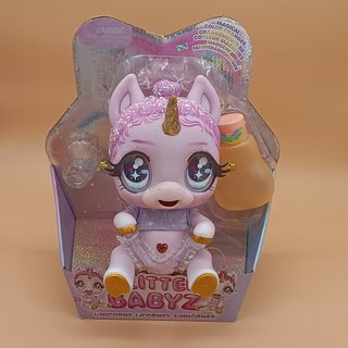 Glitter Babyz muñeca unicornio brillo mágico
