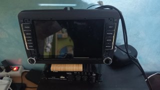 Radio Volkswagen Negra