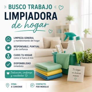 Limpieza del hogar