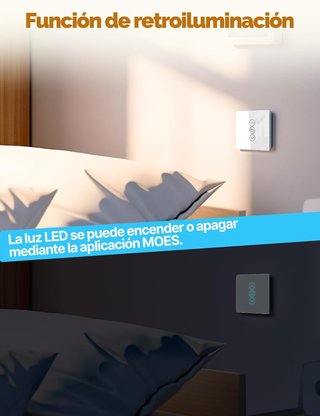 Interruttore per persiane intelligente WiFi MOES 2.5D