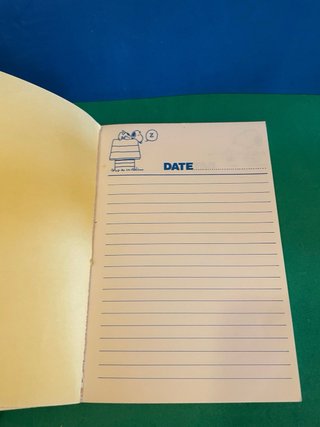 Diario Snoopy Kayak vintage