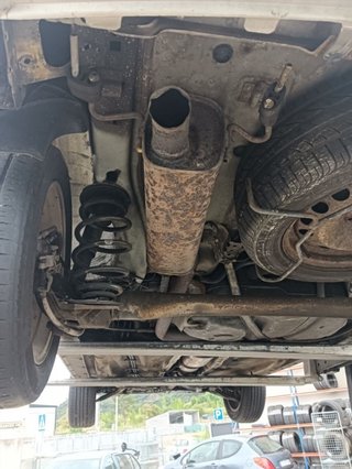 TUBO ESCAPE TRASERO OPEL ZAFIRA B Z19DT