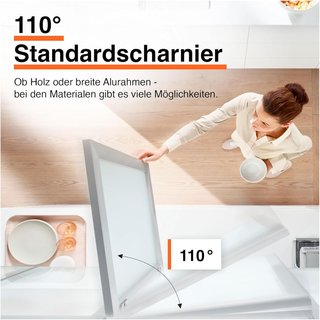 Blum bisagra clip para muebles acero