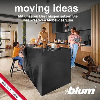 Blum bisagra clip para muebles acero