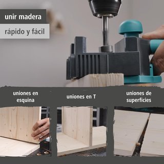 wolfcraft Maestro espigado madera uniones