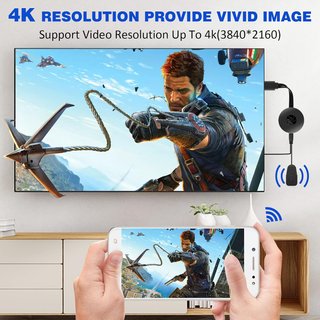 Adaptador inalámbrico HDMI 4K espejo pantalla