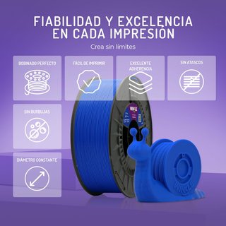 WINKLE Filamento PLA HD Azul Pacífico 1kg