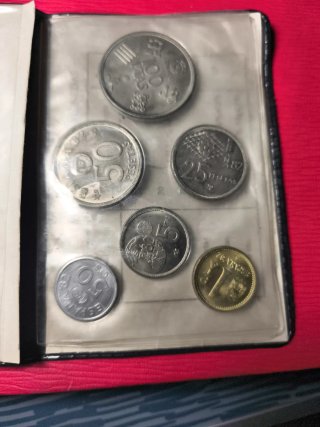 Colección Monedas España Mundial 82