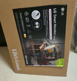 LG Smart Monitor Swing 32 Smart TV Blanco