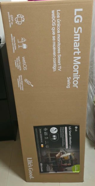 LG Smart Monitor Swing 32 Smart TV Blanco
