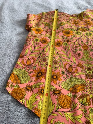 Top H&M manica corta fantasia floreale XS