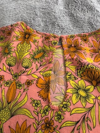 Top H&M manica corta fantasia floreale XS