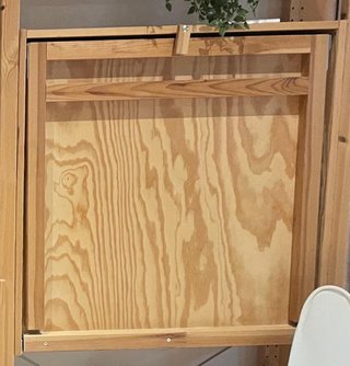 Mesa plegable IVAR madera y metal