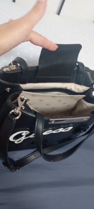Bolso Guess Negro Mujer