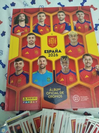 Colección Completa Cromos España 2026 carrefour