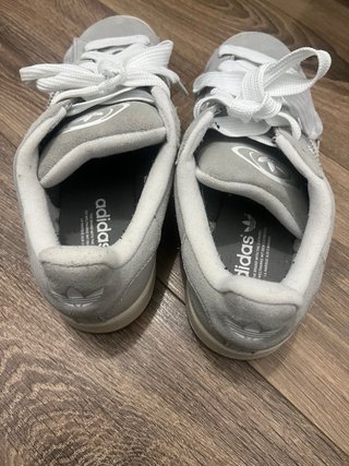 Adidas Campus Gris y Blanco