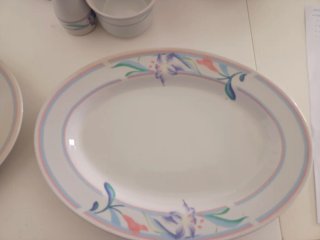Vajilla completa.