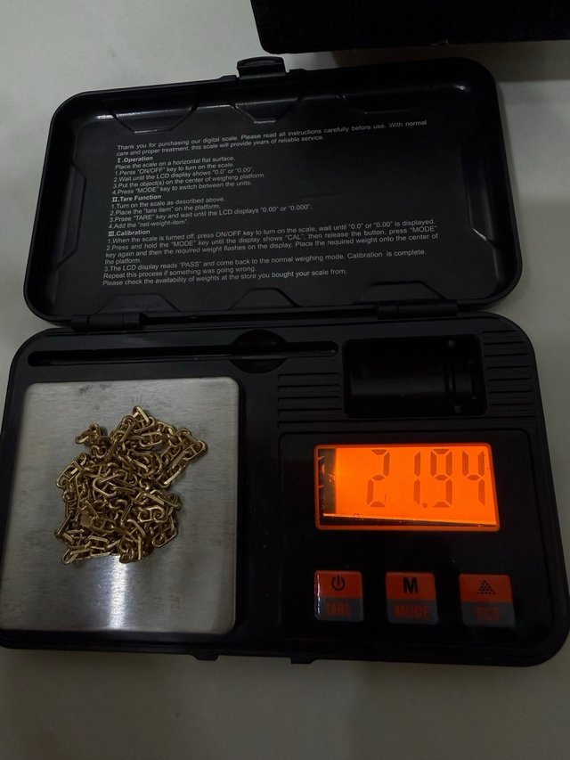 Cadena Oro 18k