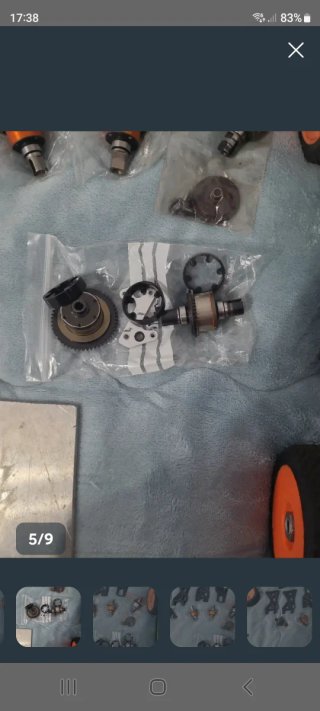 Hyper 8 RC Piezas y Ruedas