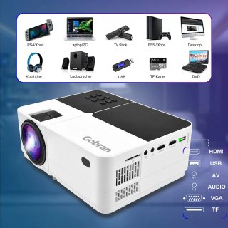 Proyector blanco y negro