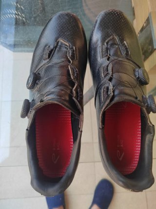 Zapatos Ciclismo Negros Boa