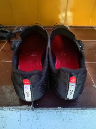 Zapatos Ciclismo Negros Boa
