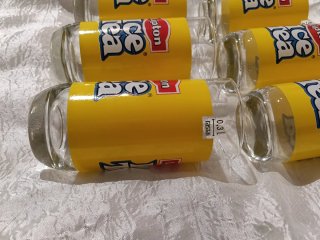 Lotto 6 Bicchieri Vintage Lipton Ice Tea