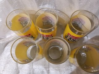 Lotto 6 Bicchieri Vintage Lipton Ice Tea