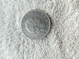 50 Lire 1958 Vulcano Repubblica Italiana