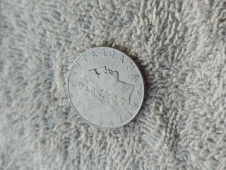 50 Lire 1958 Vulcano Repubblica Italiana
