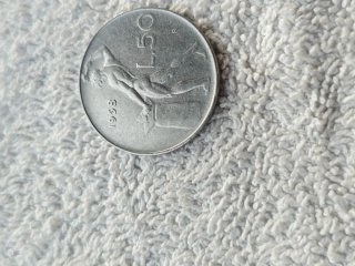 50 Lire 1958 Vulcano Repubblica Italiana