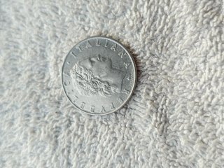 50 Lire 1958 Vulcano Repubblica Italiana