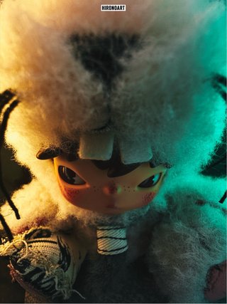 Hirono Little Hare Plush Pendant