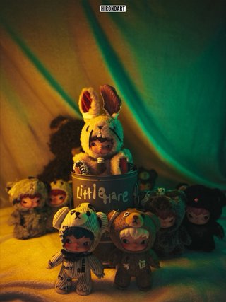 Hirono Little Hare Plush Pendant