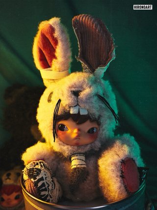 Hirono Little Hare Plush Pendant