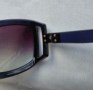 Gafas de sol Dior azul marino y beige