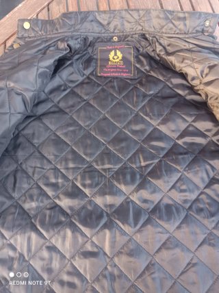 Chaqueta Moto Belstaff Barbour Negra