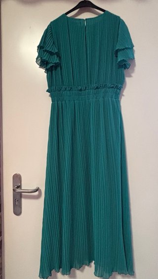 Vestido Zara verde Talla M