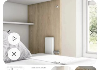 Cama abatible con armario