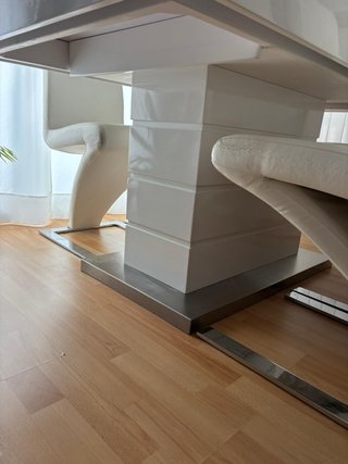 Mesa comedor extensible 140x90cm