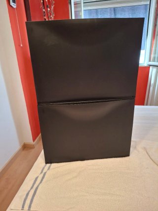Zapateros negros de plástico (2 unidades)