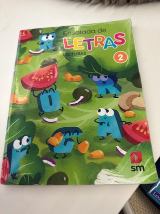 Ensalada de letras 2, Primaria lecturas