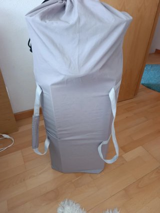 Cuna de bebé plegable