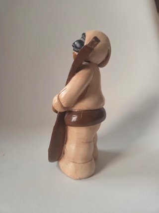 Statuetta Pulcinella portafortuna