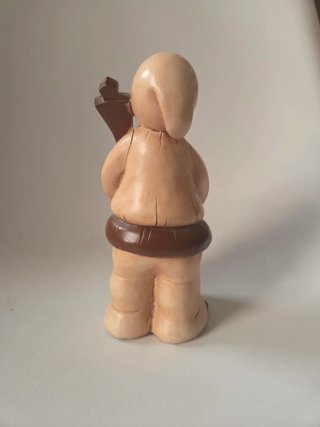 Statuetta Pulcinella portafortuna