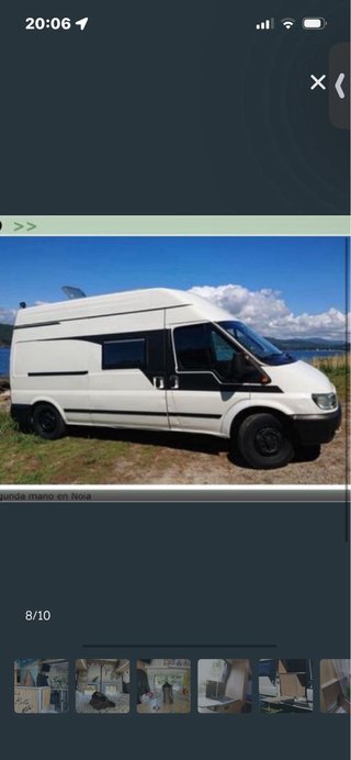 FURGONETA CAMPERIZADA  CON CAMBIO HECHO A VIVIENDA