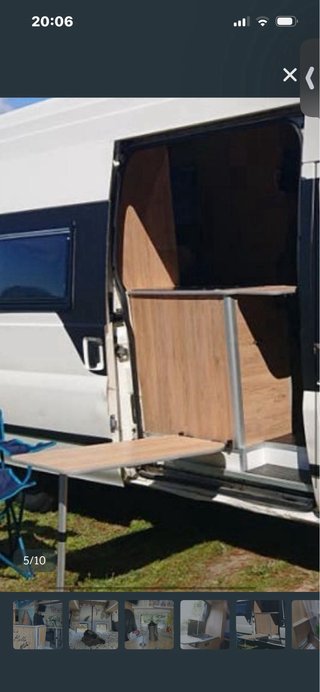 FURGONETA CAMPERIZADA  CON CAMBIO HECHO A VIVIENDA