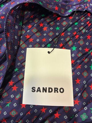 Vestido Sandro Estrellas Talla 42