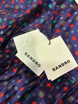 Vestido Sandro Estrellas Talla 42