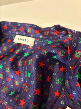 Vestido Sandro Estrellas Talla 42